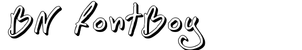 BN FontBoy font preview
